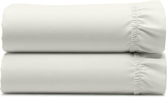 2 Fitted Sheet for Queen Size Bed, 400 Thread Count 100% Cotton Sateen by CaliforniaDesignDen