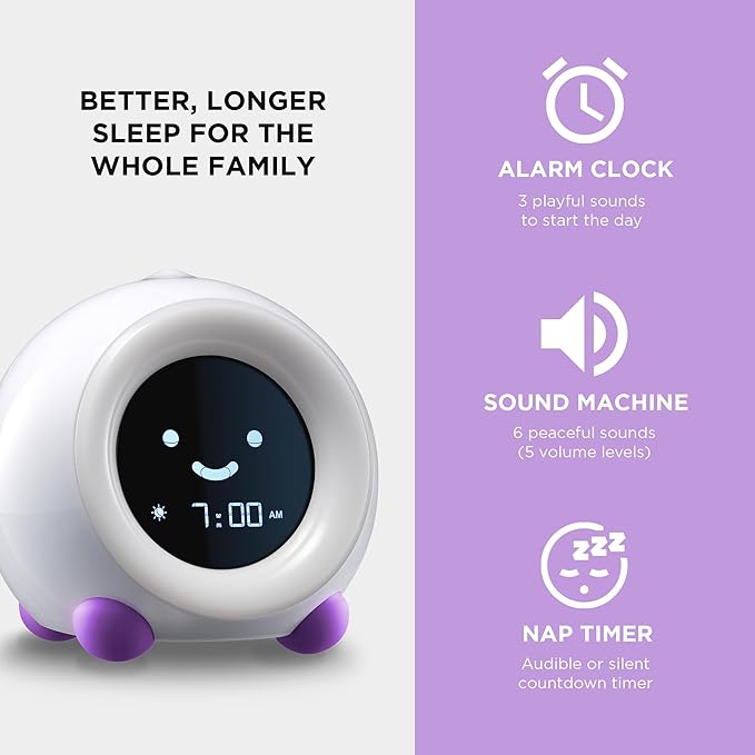 LittleHippo Mella: Kids Alarm Clock, Ready to Rise Children's Sleep Trainer - Image 4