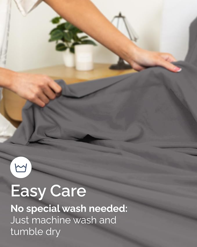 Cal King Size Fitted Bed Sheet - Image 7