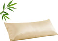 Body Cooling Pillow Case, Viscose Derived from Bamboo Long Pillow Protectors by ShunjieHome