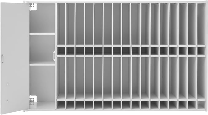 Professional Hair Color Organizer Rack, Wall Mounted Salon Storage Cabinet by ChooseFelievySmartChoice