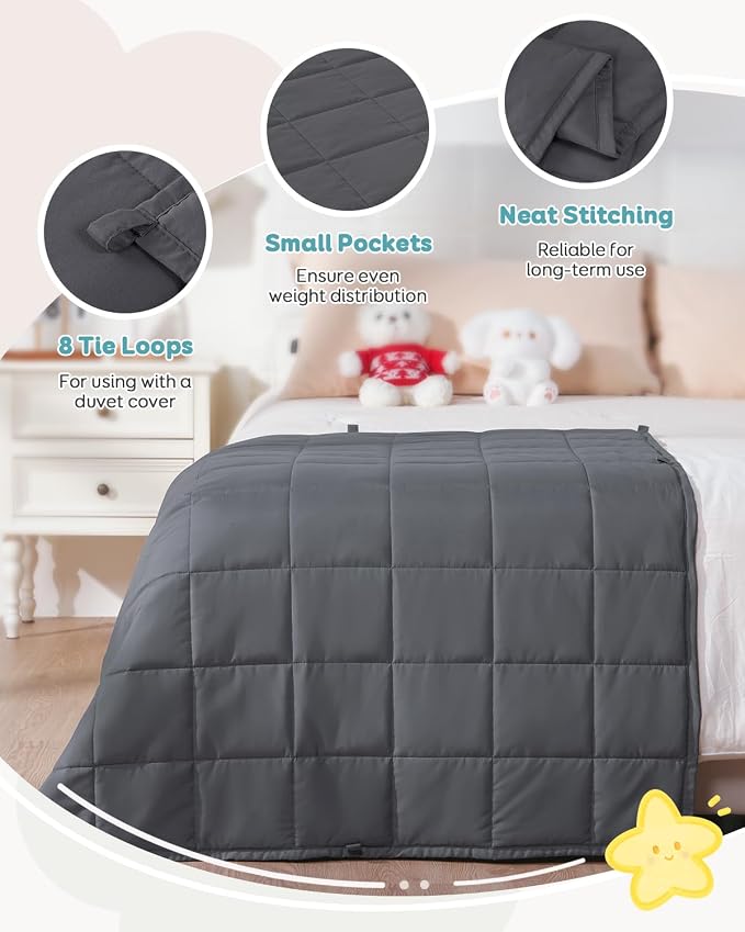 Topblan Weighted Blanket 5 lbs, Small Weighted Blanket 5 Pounds, Mini Heavy - Image 5