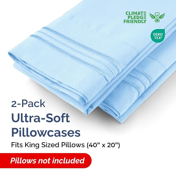 King Pillow Cases Set of 2 - Image 2