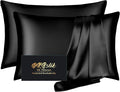 Silk Pillow Cases 2 Pack, Mulberry Silk Pillowcases Standard Set of 2, Anti Acne by HOME