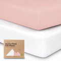 KeaBabies 2-Pack Organic Crib Sheets by KeaBabies