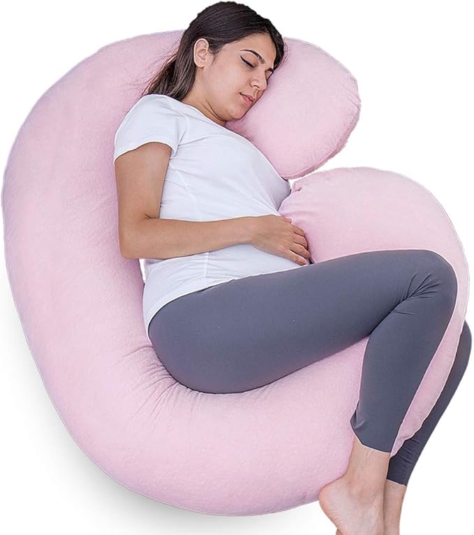 1 MIDDLE ONE Pregnancy Pillow, C Shaped Body Pillow by 1MIDDLEONE