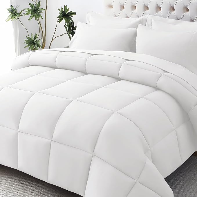 JOLLYVOGUE California King Comforter Set, Ultra-Soft Bed in a Bag Cal King Size by JOLLYVOGUE