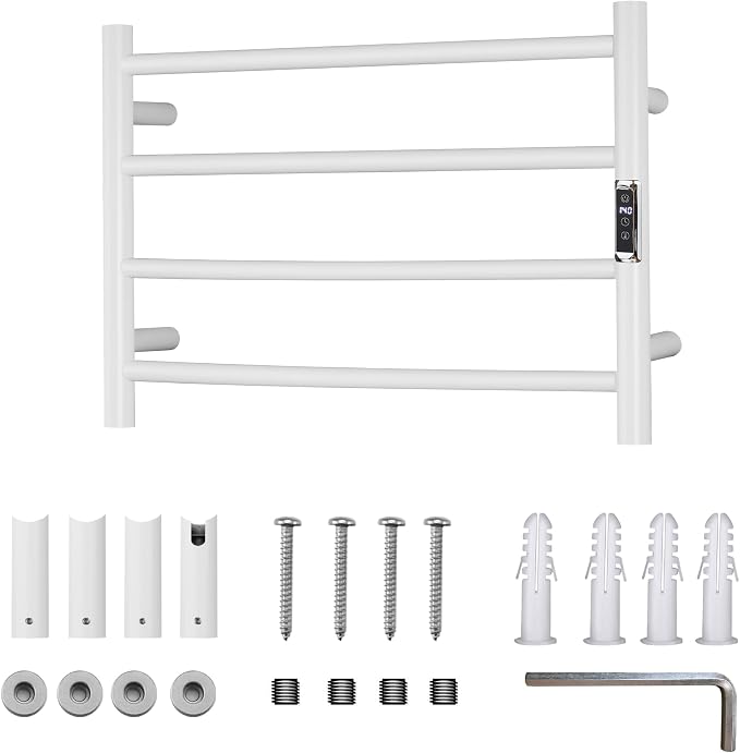 Heated Towel Racks for Bathroom, Wall Mounted Electric Towel Warmer Racks - Image 7