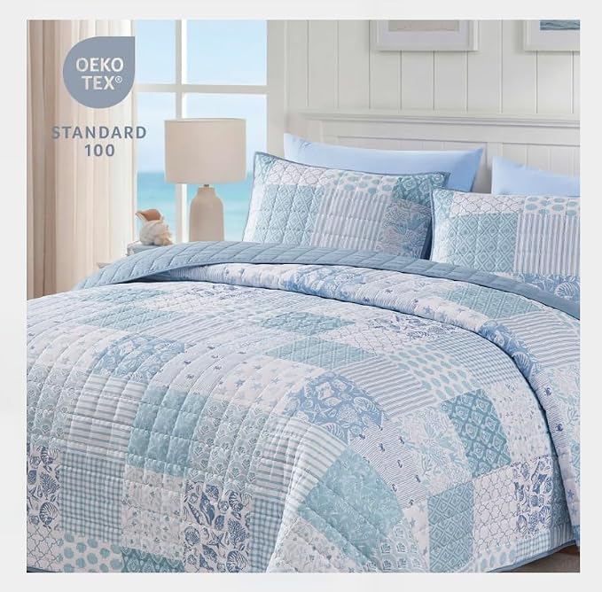 CASAAGUSTO Queen Quilt Set - Image 3