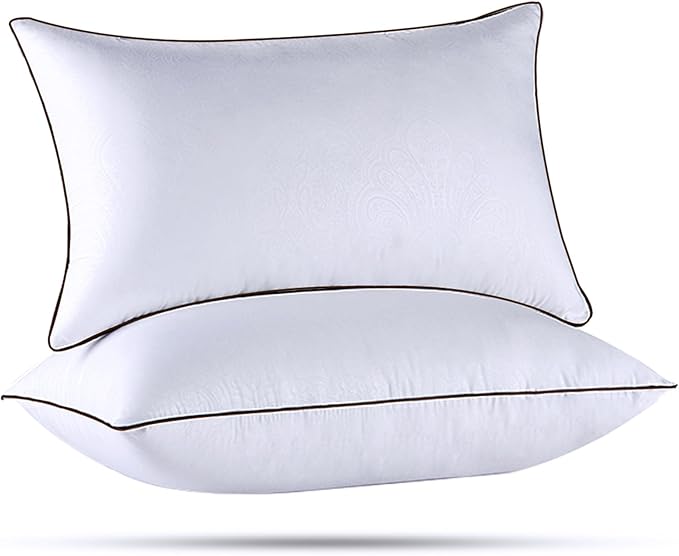 HUXMEYSON King Size Pillows Set of 2, Luxury Hotel Bed Pillows Set by HUXMEYSON