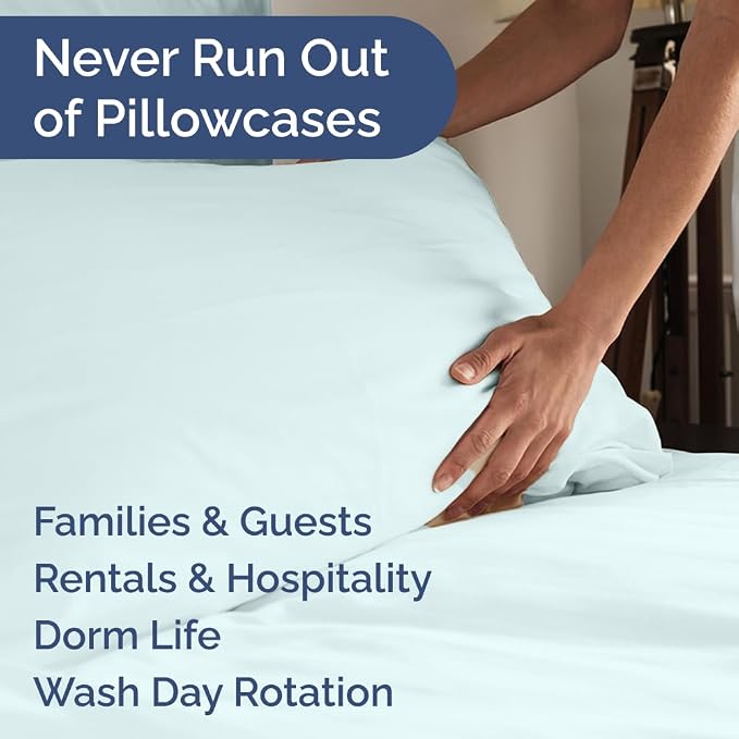 Queen Pillow Cases Set of 10 - Image 5