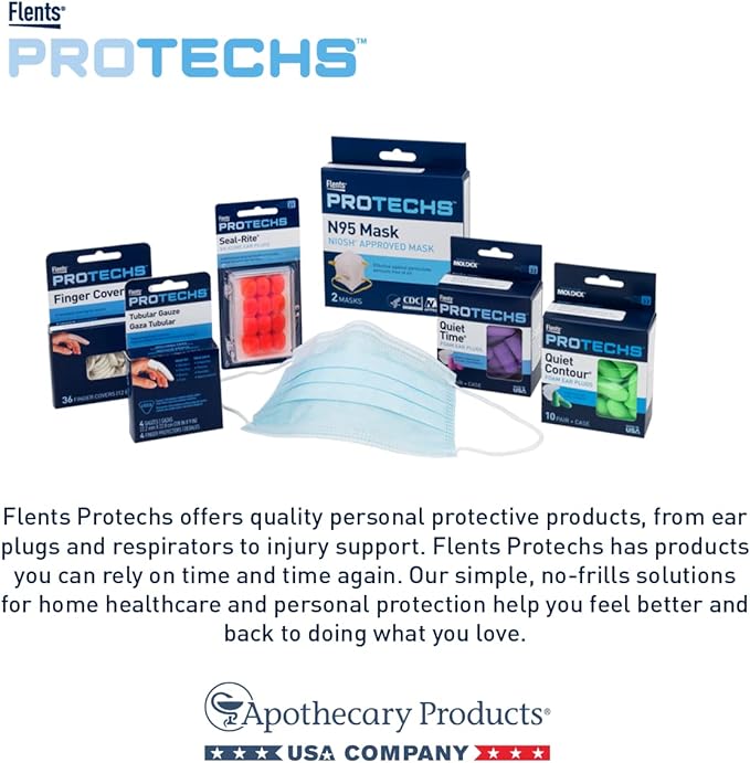 Flents Protechs Foam Ear Plugs, 50 Pair - Image 8