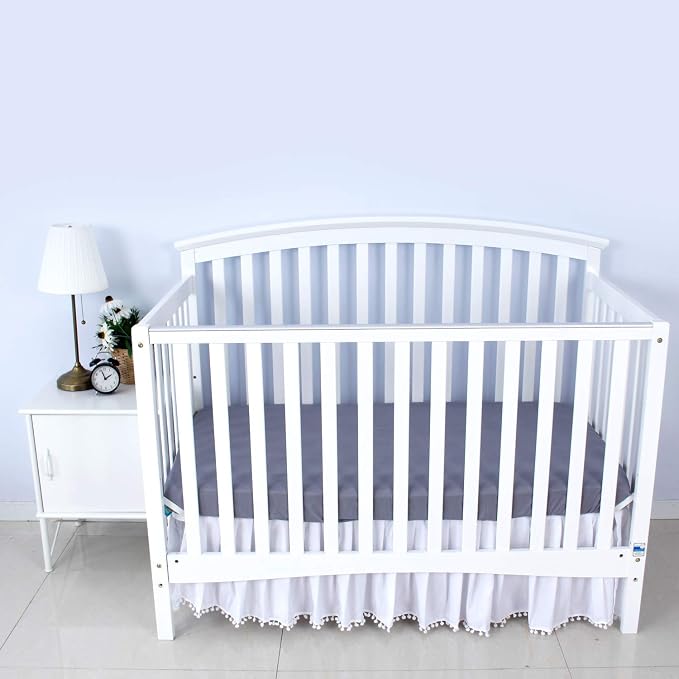 Biloban Crib Sheets Fitted, 2 Pack Crib Sheet Fits - Image 3