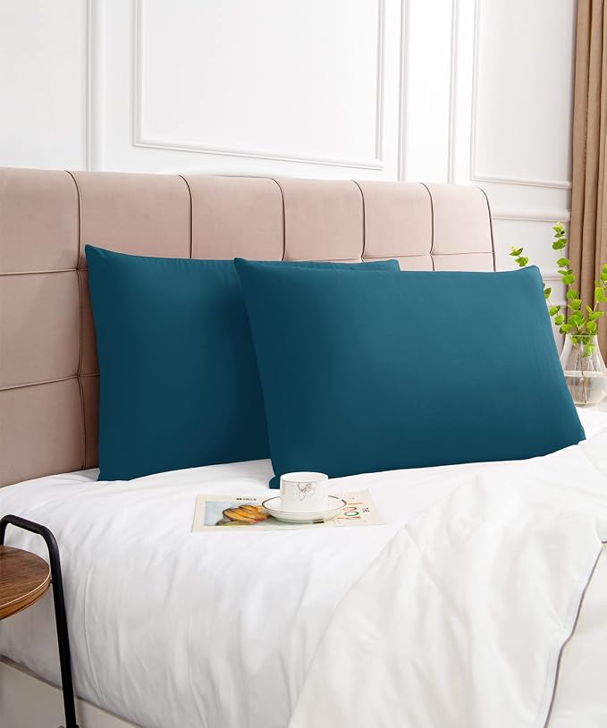 Warmstar Cotton Pillow Cases Queen Size Set of 2, 600 Thread Count Pillowcases - Image 6