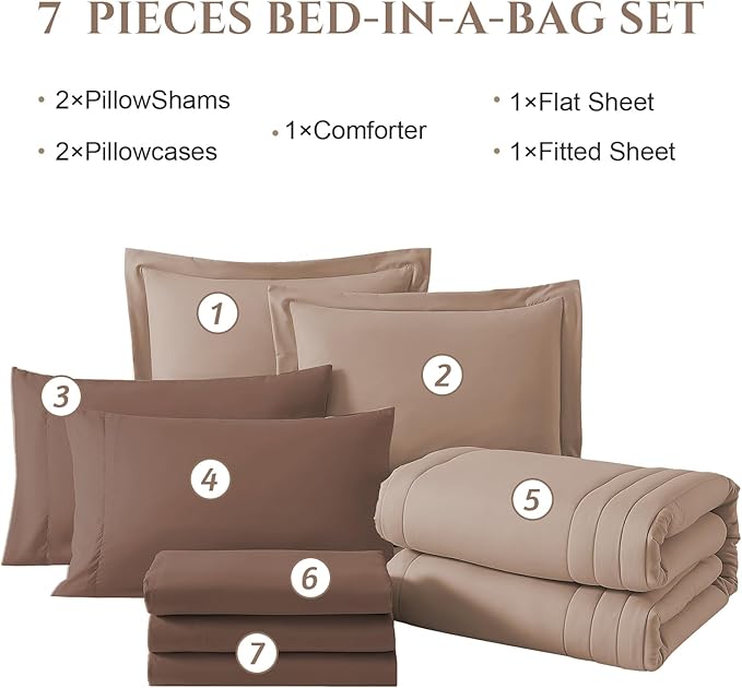 Monbix Queen Comforter Set - Image 6