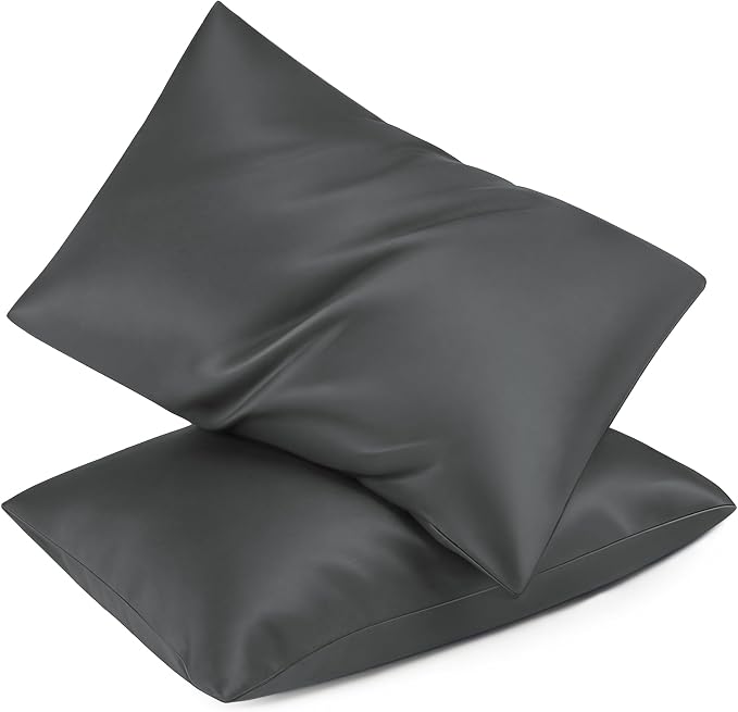 MR&HM Breathable Toddler Pillowcase 13"x18" Travel Pillow Case Set of 2 by MRHM