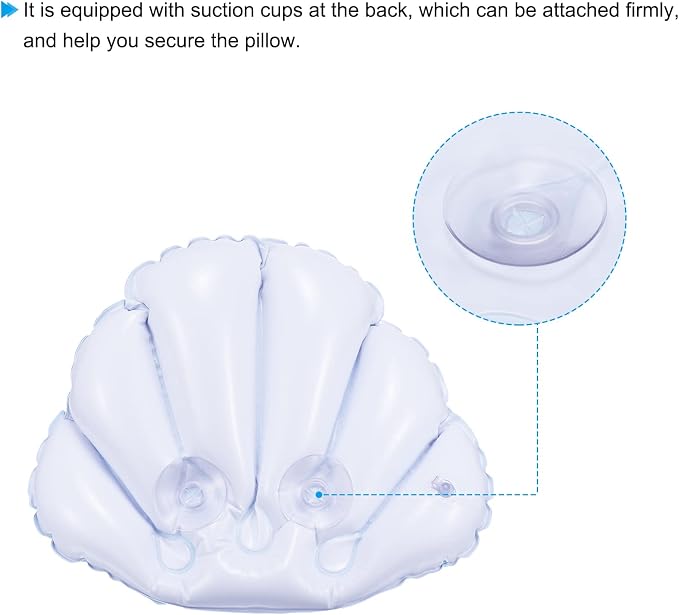 PATIKIL Inflatable Bath Pillow - Image 4