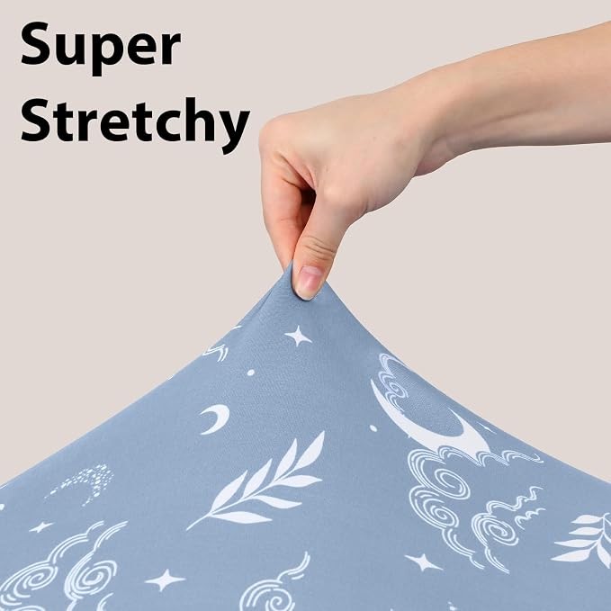 Baby Mini Crib Sheets Boy, Portable 38”x26” Pack and Play Sheets Fitted - Image 5