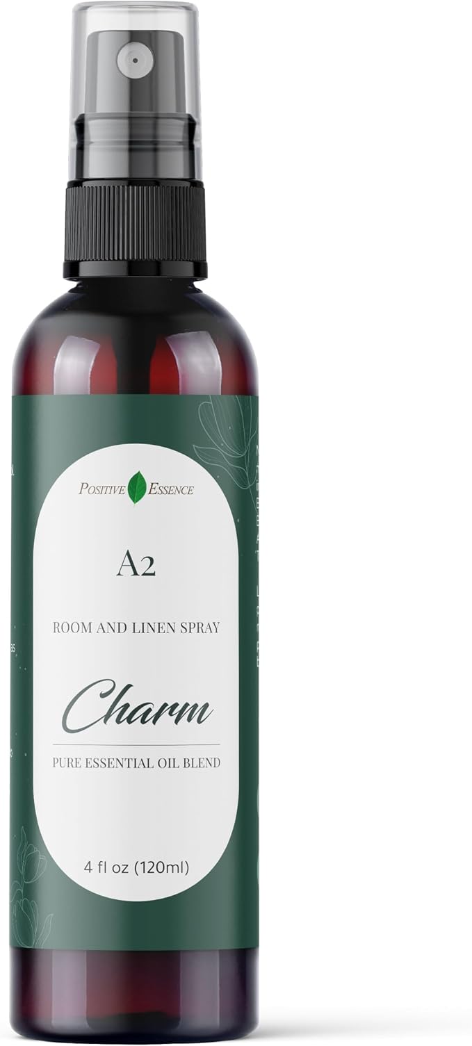 Natural Room & Linen Spray, A2 Charm, Made by PositiveEssence