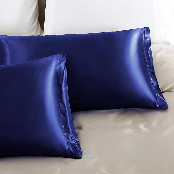 Aormenzy Satin Pillow Cases for Women King Size Set of 2, Fade Resistant - Image 5
