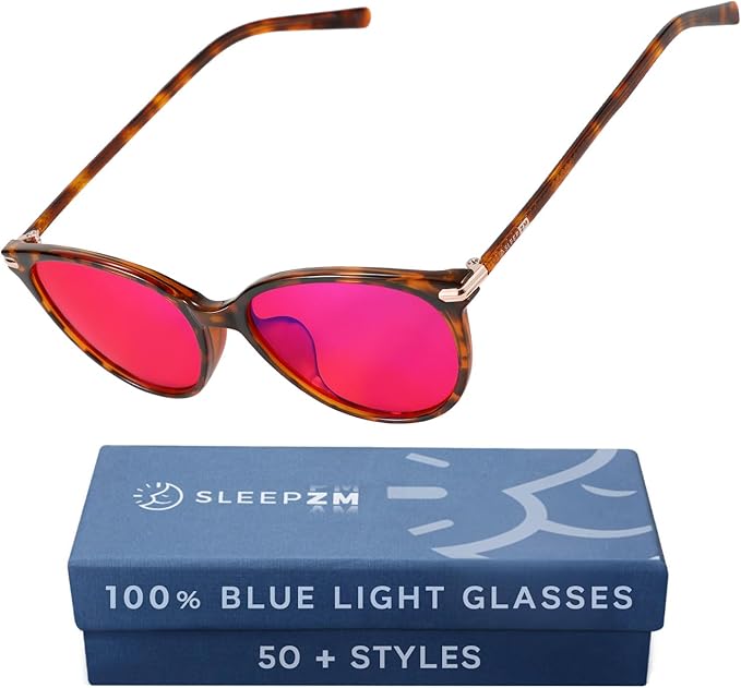 Sleep ZM Blue Light Blocking & Light Sensitivity Glasses by SleepZM