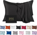 Mulberry Silk Pillowcase for Hair and Skin, Standard Size Cooling Silk Pillow by SIYUAN