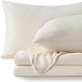 BEDELITE Flannel Sheets Full Size White by BEDELITE