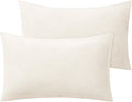 BEDELITE Flannel Pillowcases Standard Set of 2, Super Soft Fleece Pillow Case by BEDELITE