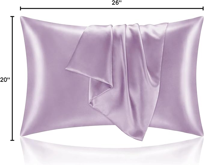 BEDELITE Satin Pillowcase for Hair and Skin, Super Soft and Cooling Similar to - Image 9