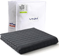YnM Exclusive Weighted Blanket, Soothing Cotton, Smallest Compartments by YNM