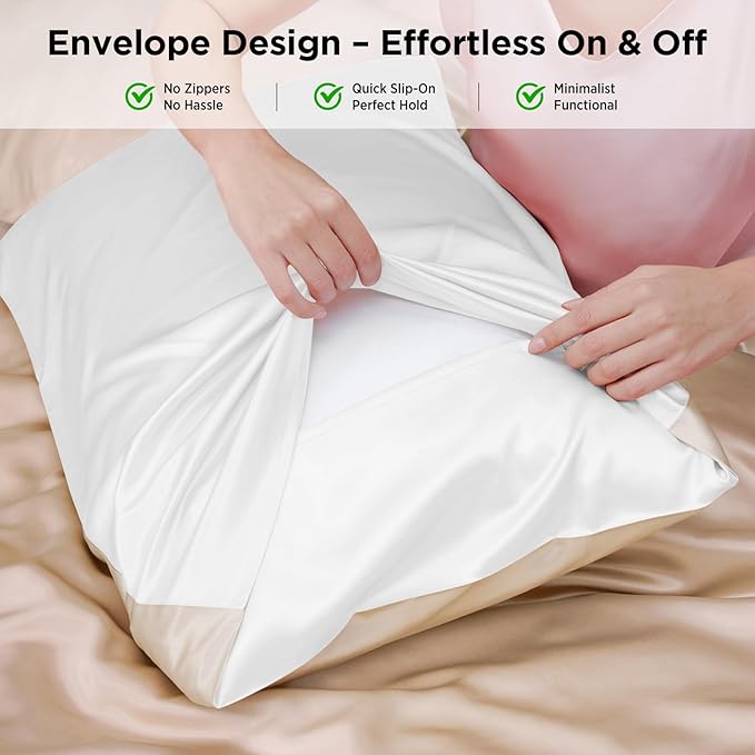 Utukky 100% Mulberry Silk Pillowcase 22 Momme - Image 5