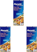 Reynolds Kitchens Pop-Up Parchment Paper Sheets, 10.7x13.75 Inch, 120 Sheets by ReynoldsConsumerProducts