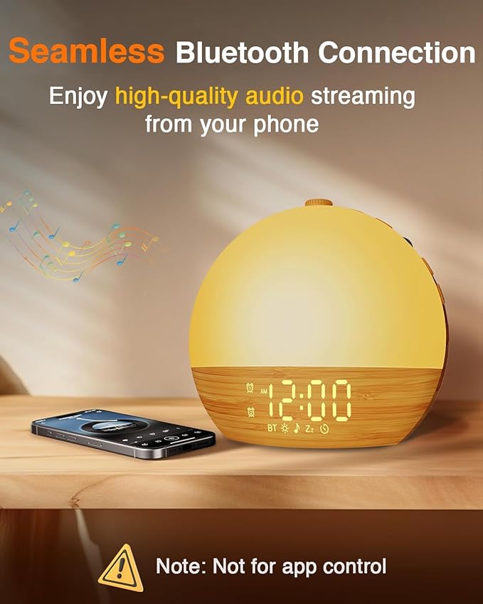 Sunrise Alarm Clock with Sound Machine - Image 6