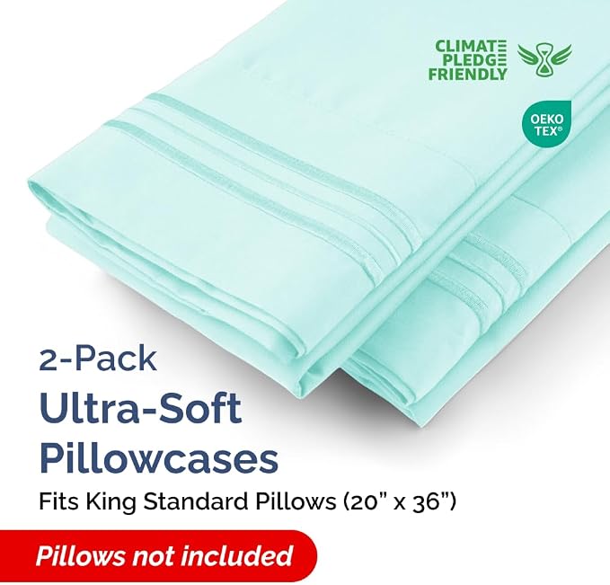 King Standard Pillow Cases Set of 2 - Image 2