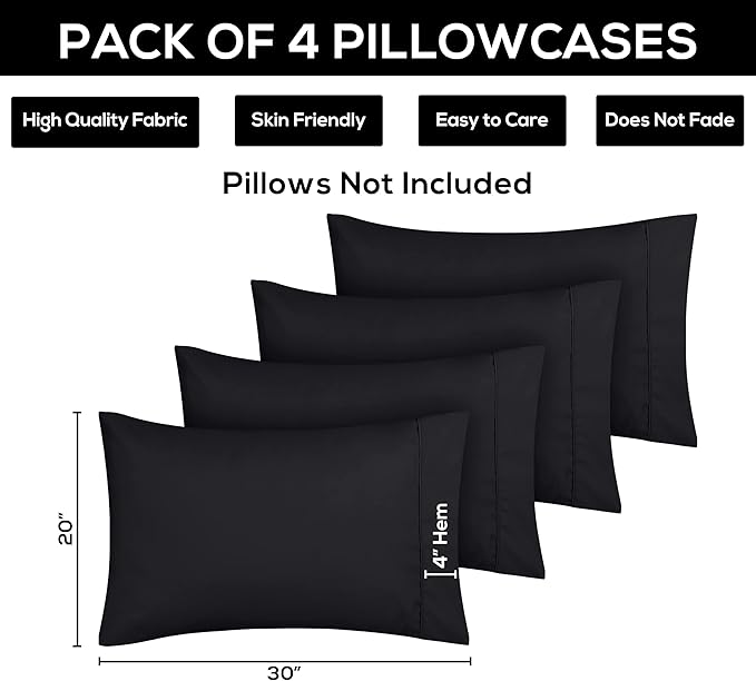 Utopia Bedding Queen Pillow Cases - Image 3