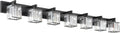 Aipsun Black Vanity Light Crystal Bathroom Lighting Fixtures Modern Bathroom by Aipsun