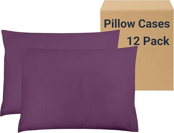 ZPECC Pillow Cases King Size Set of 12, 20x36 Envelope Closure Pillowcases by ZPECC-ABrandThatHasBeenFocusedOnBabyProductsFor18Years
