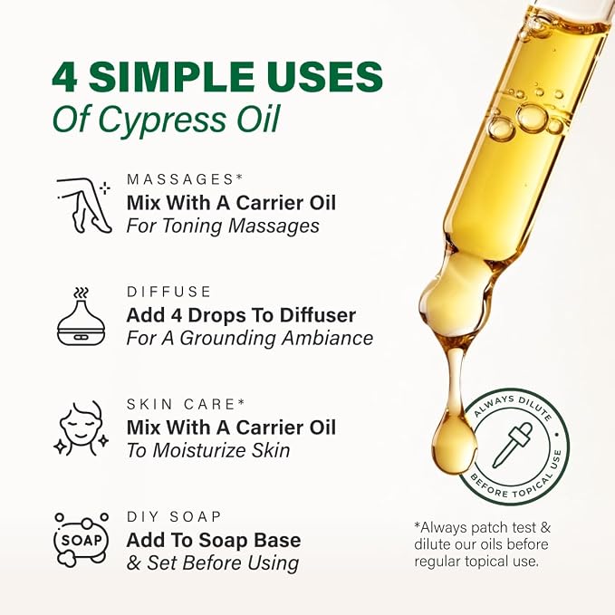 100% Pure Cypress Oil - Image 5
