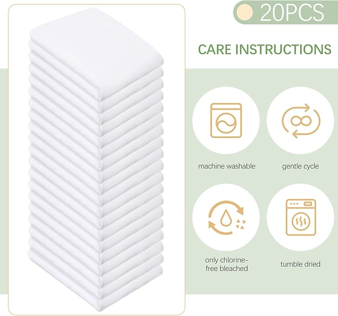 Preboun 20 Pack Fitted Sheets Bulk - Image 2