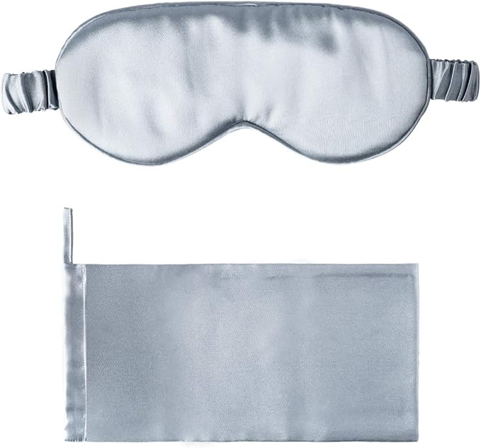 Silk Sleep Mask Light Blocking Luxury 19mm Silk Eye Mask 100% Mulberry Eye - Image 4