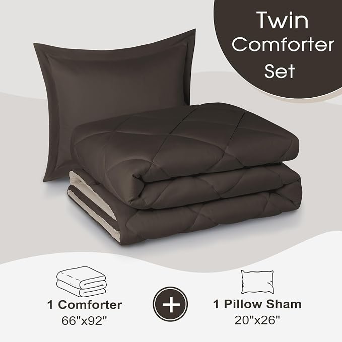Basic Beyond Twin Comforter and Pillow Sham - Image 6