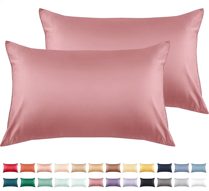 Warmstar Cotton Pillow Cases King Size Set of 2, 600 Thread Count Pillowcases by Warmstar