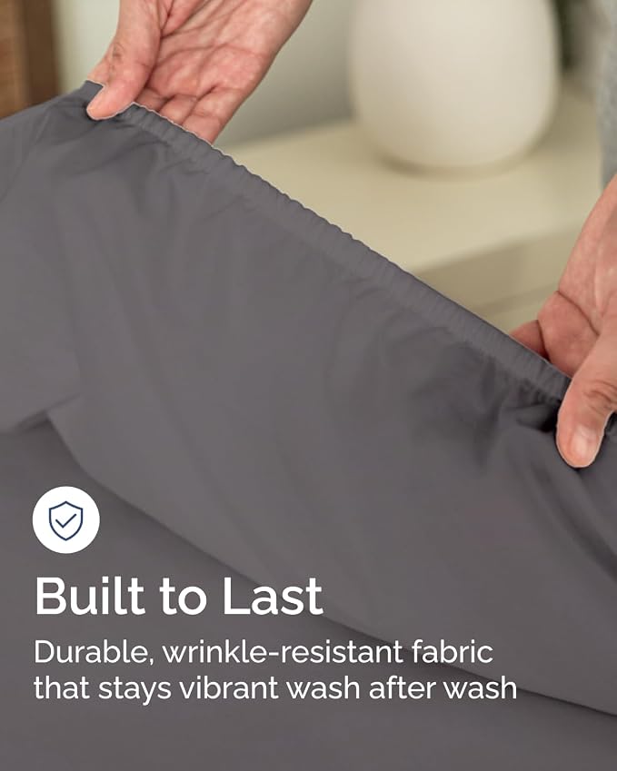 Cal King Size Fitted Bed Sheet - Image 6