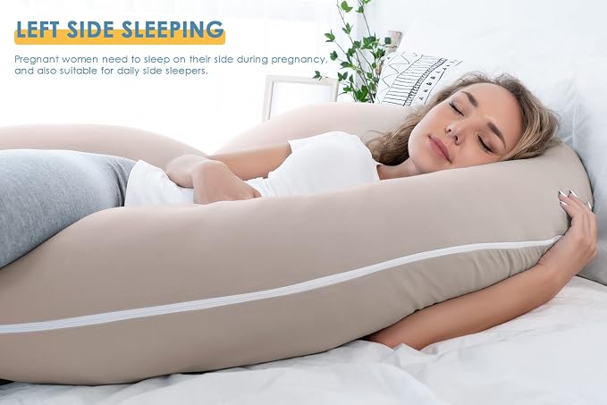 INSEN Pregnancy Pillow Cooling, Maternity Pillow - Image 4