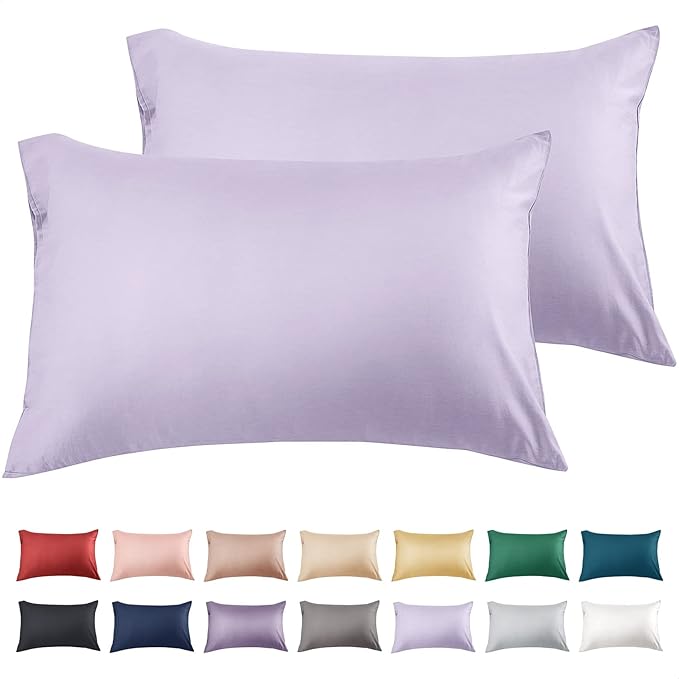 Warmstar Cotton Pillow Cases King Size Set of 2, 600 Thread Count Pillowcases by Warmstar