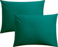 FLXXIE Pillow Cases Standard Size, Soft Microfiber Pillow Covers by FLXXIE