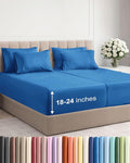 Extra Deep Split King Sheet Set by CGKUnlimited