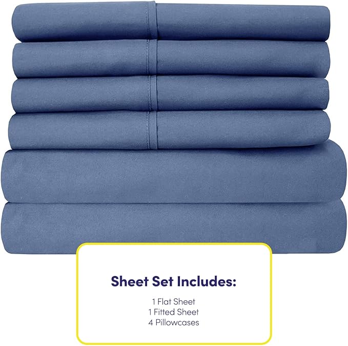 Queen Sheets Denim - Image 4
