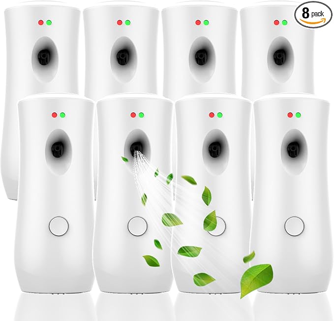 Automatic Air Freshener Spray Dispenser, Free Standing or Wall Mounted by DZUEKOMI