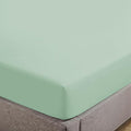 Feather & Stitch Fitted Bottom Sheet Only Twin Size 500 TC-1 Piece 100% Cotton by FEATHERSTITCHNEWYORK